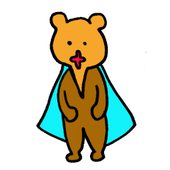 [LINEスタンプ] クマの助と仲間たち 