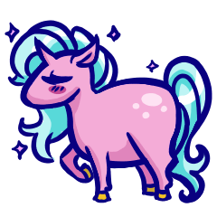 [LINEスタンプ] Fat Unicorns 