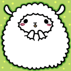 [LINEスタンプ] コットン羊 