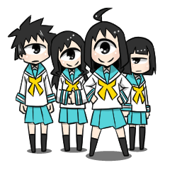 [LINEスタンプ] 単眼団。 