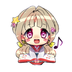 [LINEスタンプ] 着物姿のかわいい女の子 きものがーる