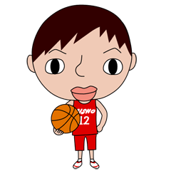 [LINEスタンプ] バスケッ娘 ZENちゃん 