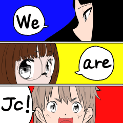 [LINEスタンプ] うぃーあーjc！ ～神戸ばぁじょん～ 