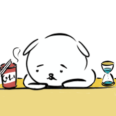 [LINEスタンプ] 白い犬を欲する人へ 