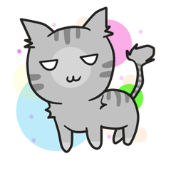[LINEスタンプ] Mill Mill ＆ Sukjai The naughty cat ＆ dog 