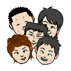 [LINEスタンプ] 飲み仲間 