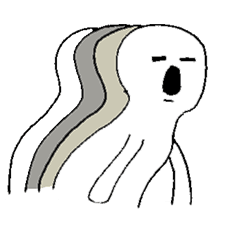 [LINEスタンプ] 白男 ハクオー 