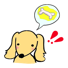 [LINEスタンプ] ダックスのメイ ちゃん 