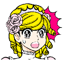 [LINEスタンプ] キラキラの姫的なやつで連絡 
