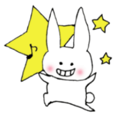 [LINEスタンプ] のんきなうさぎの小太郎 