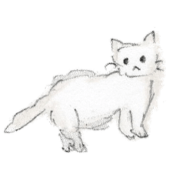 [LINEスタンプ] ふわふわねこ 
