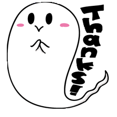 [LINEスタンプ] おばけ！ 