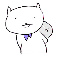 [LINEスタンプ] えりつきのねこ2 