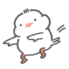 [LINEスタンプ] 文鳥のタラコちゃん 