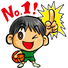 [LINEスタンプ] あるバスケットボール部の日常。 
