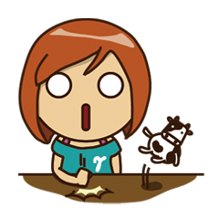 [LINEスタンプ] Gamma ＆ her friends 