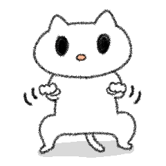 [LINEスタンプ] こねこのシャービちゃん 