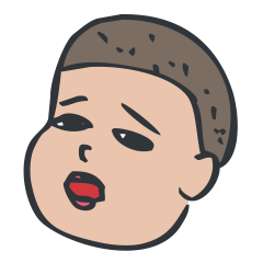 [LINEスタンプ] 乳児こーやん、心の声 