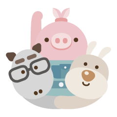 [LINEスタンプ] Guan Dong Pig stickers 