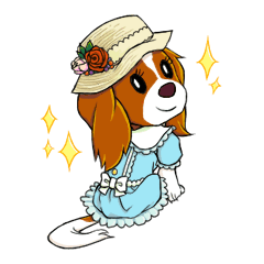 [LINEスタンプ] キャバリア 