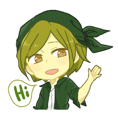 [LINEスタンプ] The pick tea boy 