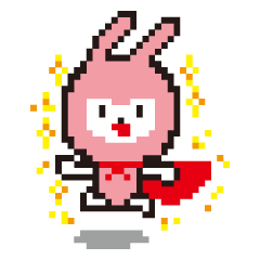 [LINEスタンプ] Super Rabbit ！ fetchpriority=high
