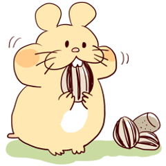 [LINEスタンプ] ハムスターのマヨさん 