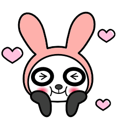 [LINEスタンプ] うさぎな気分 
