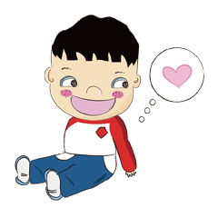 [LINEスタンプ] Cute Little Henry Boy 