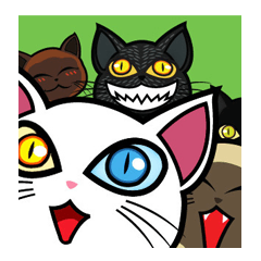 [LINEスタンプ] 17 Siamese Cat Vol.2 