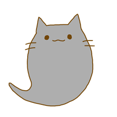 [LINEスタンプ] 黒猫おばけのたまちゃん 