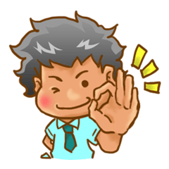[LINEスタンプ] Hey, diploma hunter！ 