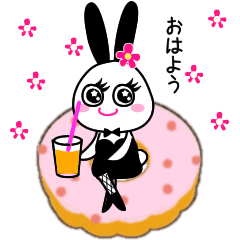[LINEスタンプ] バニー×バニーガール【日本限定Ver.】 