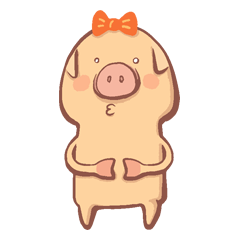 [LINEスタンプ] Bubby Piggy 