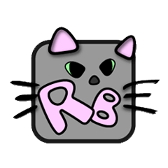 [LINEスタンプ] コスプレ猫 ロシアンブルーRB 
