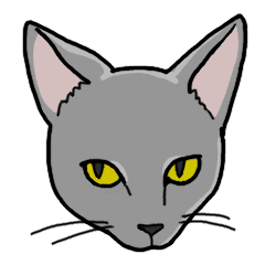 [LINEスタンプ] 灰色ネコくん 