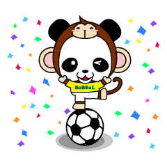 [LINEスタンプ] BobSalパンダ（日常編） 