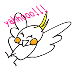 [LINEスタンプ] オカメインコ さくらchu！ 