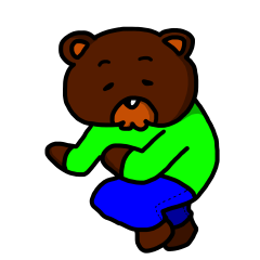 [LINEスタンプ] シャツくま 