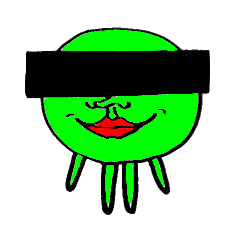 [LINEスタンプ] 愉快なお豆マン達 
