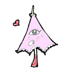 [LINEスタンプ] カラカサ美 