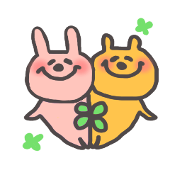 [LINEスタンプ] ♪Clover Friends♪ 