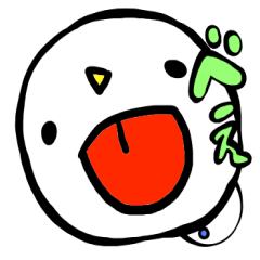 [LINEスタンプ] ゆきのだるま 