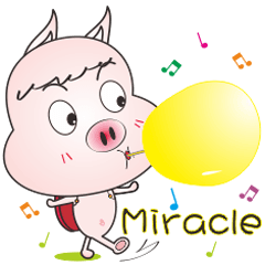 [LINEスタンプ] Lucky Pigs and Funny Wolf (Part 2) 