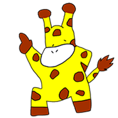 [LINEスタンプ] ジラフです。 