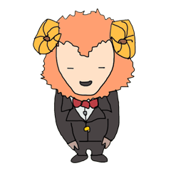 [LINEスタンプ] 執事の羊さん 