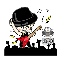 [LINEスタンプ] G-Rocker ＆ nini 