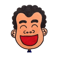 [LINEスタンプ] パンチパーマのおっさん 