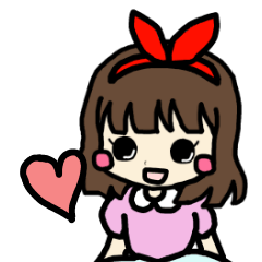 [LINEスタンプ] 少女の日常 