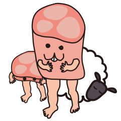 [LINEスタンプ] 生ハムDaily 